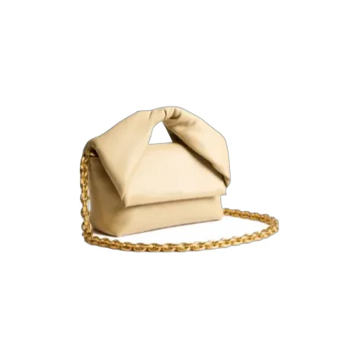 Medium Twister Bag In Taupe Leather