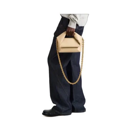 Medium Twister Bag In Taupe Leather