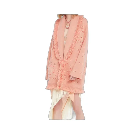 Alanui Bandana Jacquard Cardigan
