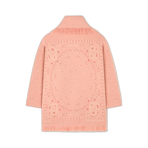 Alanui Bandana Jacquard Cardigan