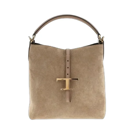 Tod's Logo Plaque Tote Bag