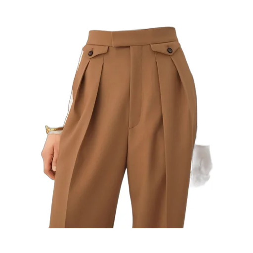Flap-Pockets Trousers