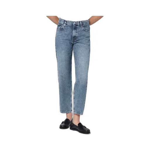 Frame Mid-Rise Straight-Leg Jeans