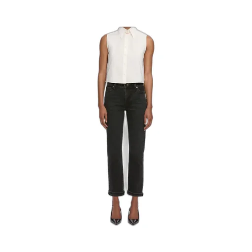 Frame Mid-Rise Slim-Fit Jeans
