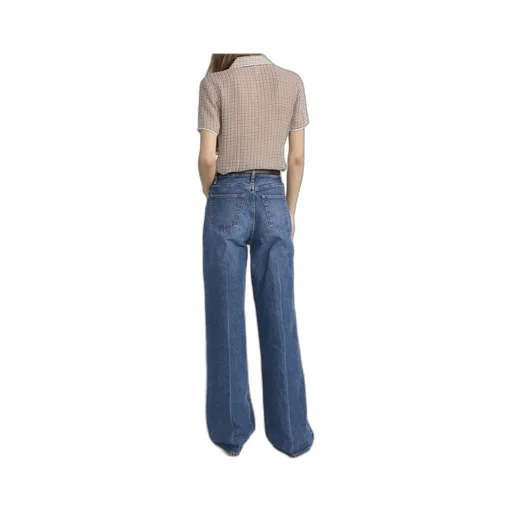High-Waisted Wide-Leg Jeans