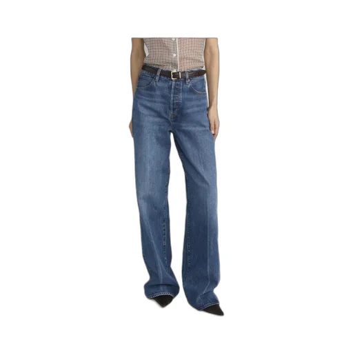 High-Waisted Wide-Leg Jeans