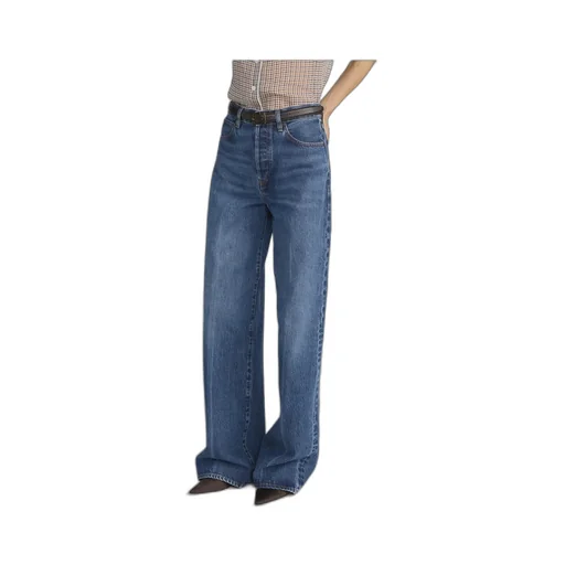 High-Waisted Wide-Leg Jeans