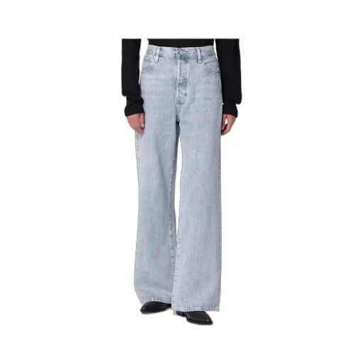 High-Waisted Wide-Leg Jeans