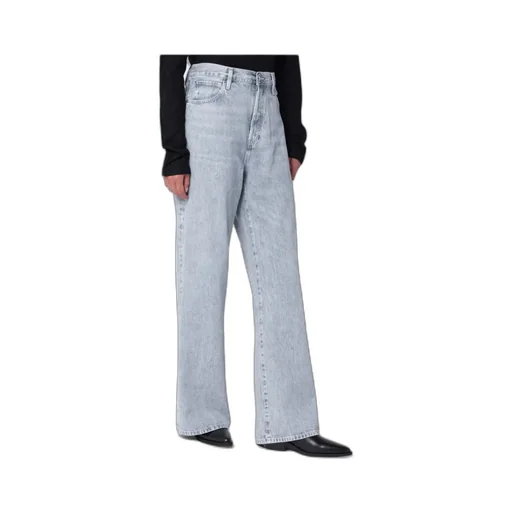 High-Waisted Wide-Leg Jeans