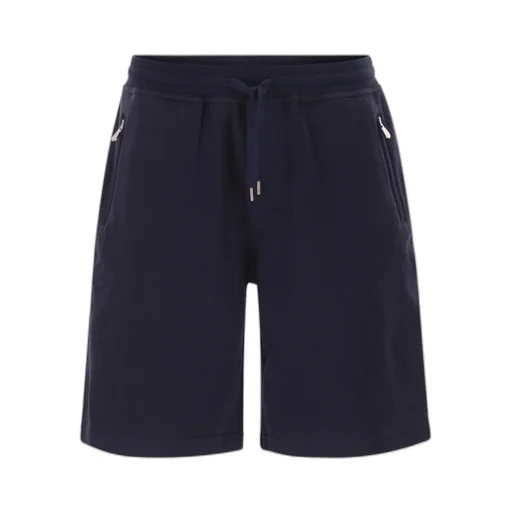 Brunello Cucinelli Zip-Pocket Drawstring Shorts