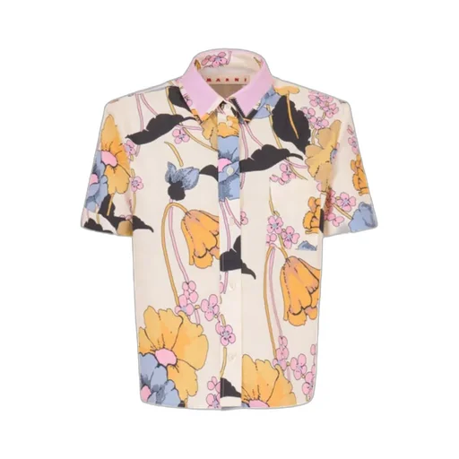 Marni Floral-Print Buttoned Shirt