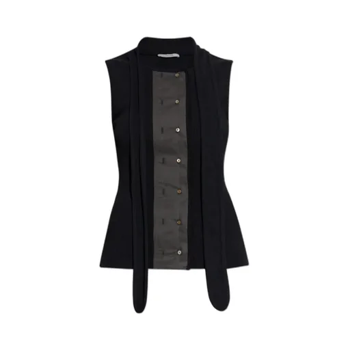 Lemaire Draped Panelled Sleeveless Top