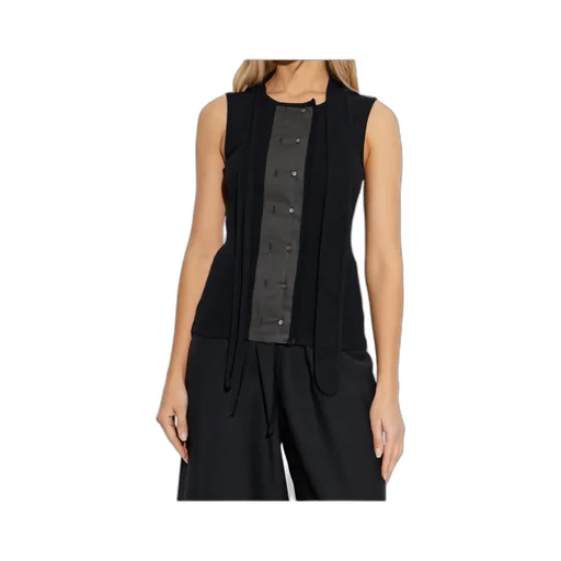 Lemaire Draped Panelled Sleeveless Top