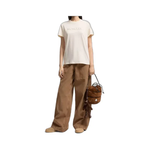 Moncler Embroidered Tonal Logo T-Shirt