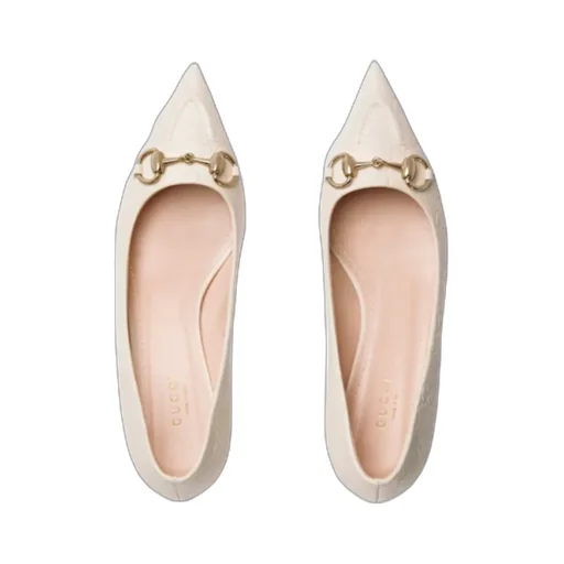 Gucci Horsebit Detailed Pointed-Toe Pumps