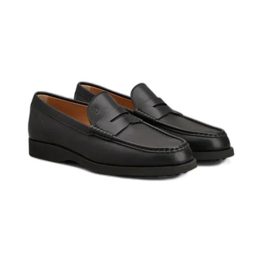 Tod's Light 98L Round Toe Penny Loafers
