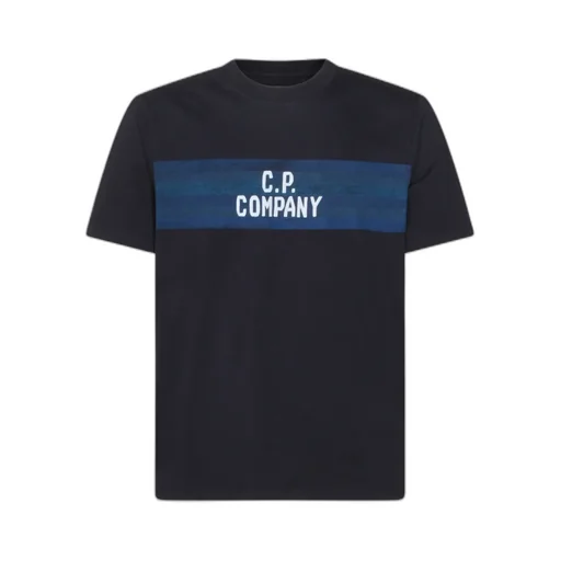 C.P. Company Logo Printed Crewneck T-Shirt