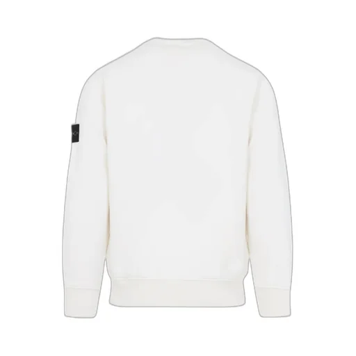 Stone Island Logo Patch Crewneck Sweatshirt