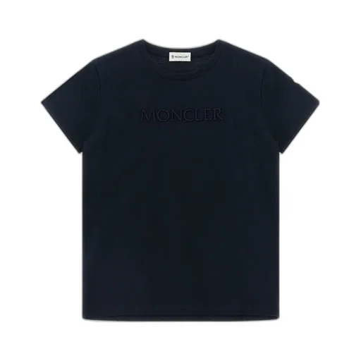 Moncler Enfant Embroidered Logo T-Shirt