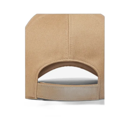 Beige Canvas Baseball Cap