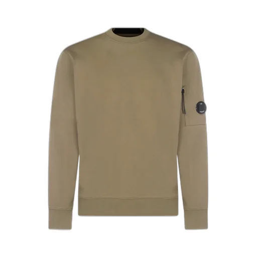 C.P. Company Lens Detailed Crewneck Sweatshirt