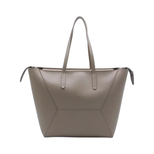 Brunello Cucinelli Logo Print Tote Bag