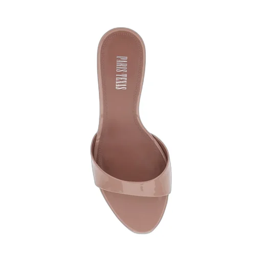 Round-Toed High-Heeled Sandals