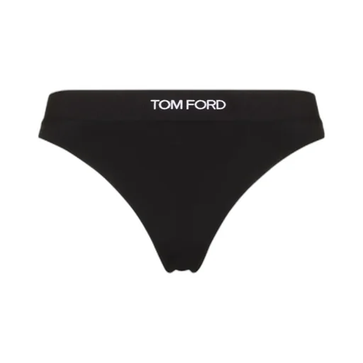 Tom Ford Logo Waistband Thongs