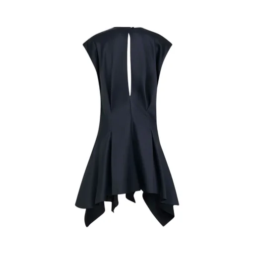 Khaite Merith V-Neck Mini Dress