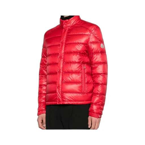 Moncler Selves Button-Up Short Padded Jacket