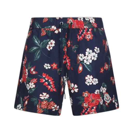 Moncler Pattern-Printed Swim Shorts