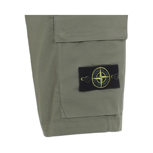 Stone Island Regular Fit Cargo Bermuda Shorts
