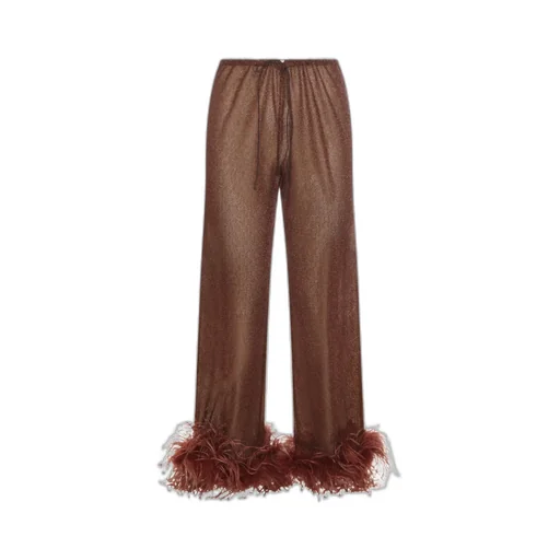 Osree Lurex Thread Trousers