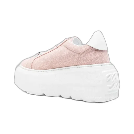Platform Lace-Up Sneakers