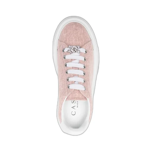 Platform Lace-Up Sneakers