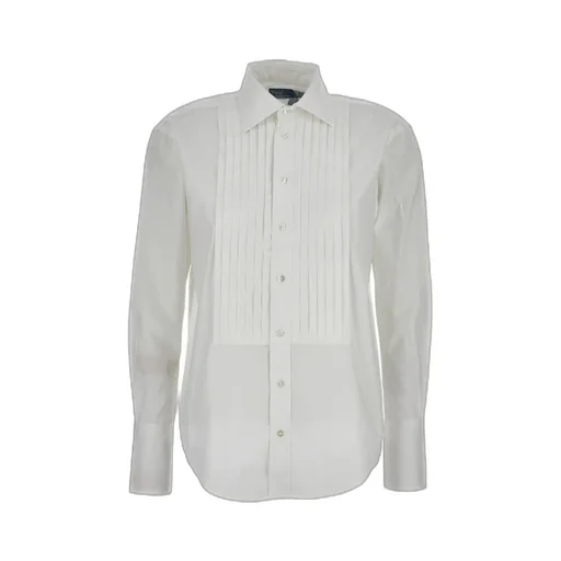 Polo Ralph Lauren Long-Sleeved Curved Hem Shirt