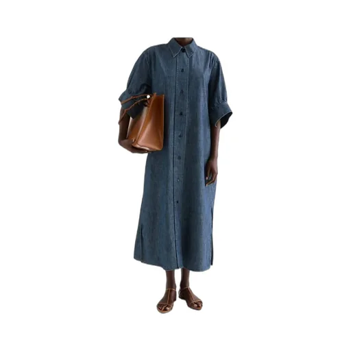 Jil Sander	Chambray Shirt Dress