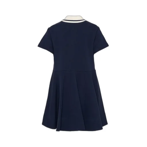 Fendi Kids Logo Detailed Flared Dress