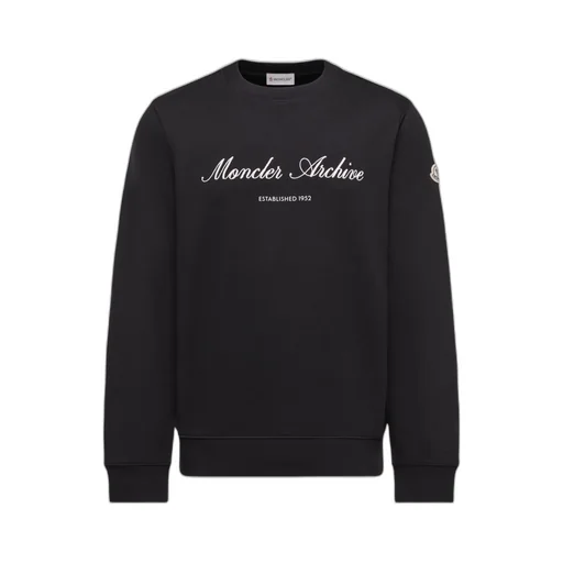 Moncler Logo Patch Crewneck Sweatshirt