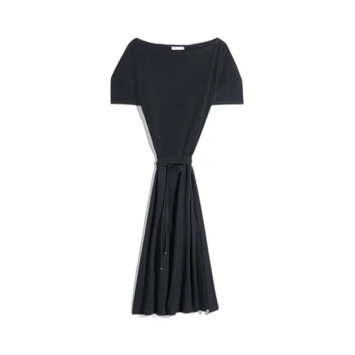 Lemaire Short Sleeve Off Shoulder Dress