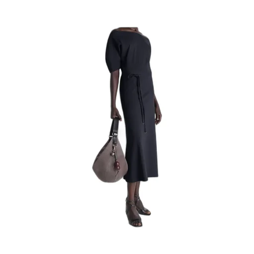 Lemaire Short Sleeve Off Shoulder Dress