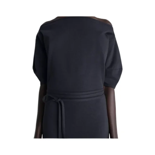 Lemaire Short Sleeve Off Shoulder Dress