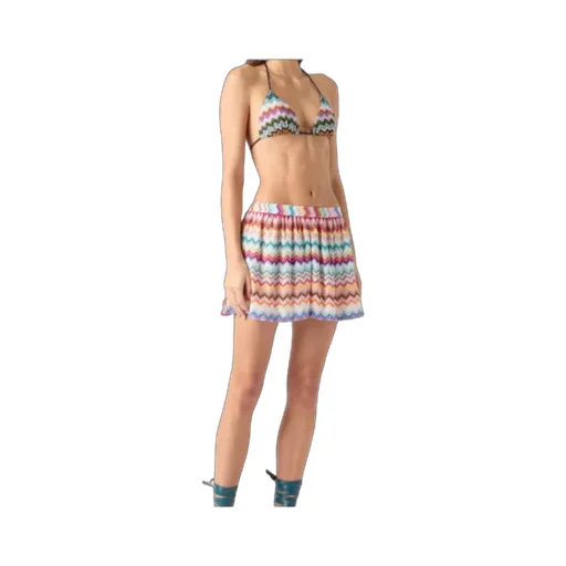 Missoni Pixelated Zigzag Motif Shorts