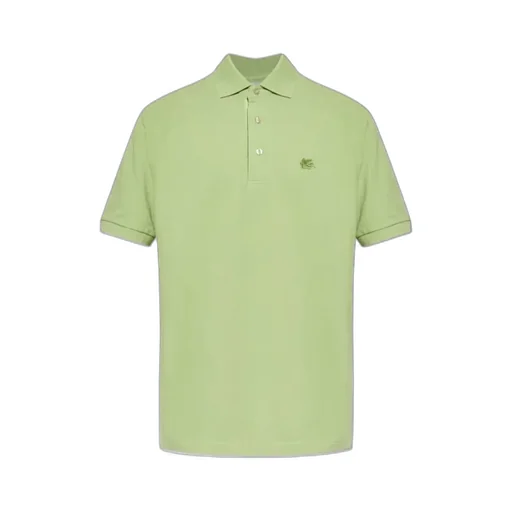 Etro Pegaso Embroidered Polo Shirt