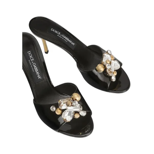 Dolce & Gabbana Embellished Slip-On Mules