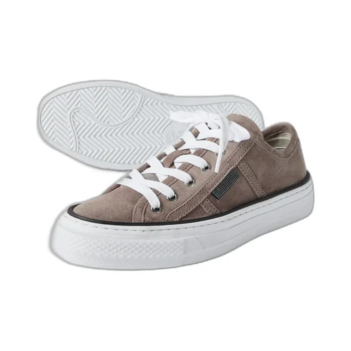 Brunello Cucinelli Low Top Lace-Up Sneakers