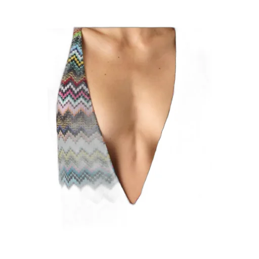 Missoni Pixel-Effect Zigzag Pattern One-Piece Swimsuit