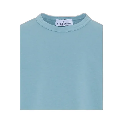 Stone Island Junior Logo Patch Sweatshirt