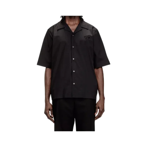 Diesel S-Mac Camp Collar Short-Sleeved Shirt