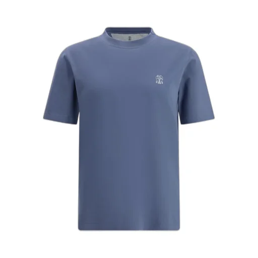 Brunello Cucinelli Logo Crew-Neck T-Shirt